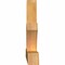 Ekena Millwork Richland Rough Sawn Timber Gable Bracket, Western Red Cedar, 84"W x 24"H x 4"D x 4"F, 7/12 Pitch GBW084X24X0404RIC00RWR - alternate 2